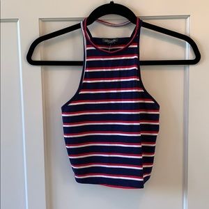 RWB crop top